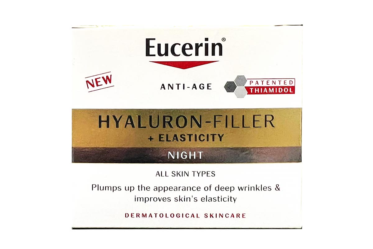 EUCERIN HYALURON FILLER ELASTICITY NIGHT CREAM 50 ML - Berlin Pharmacy