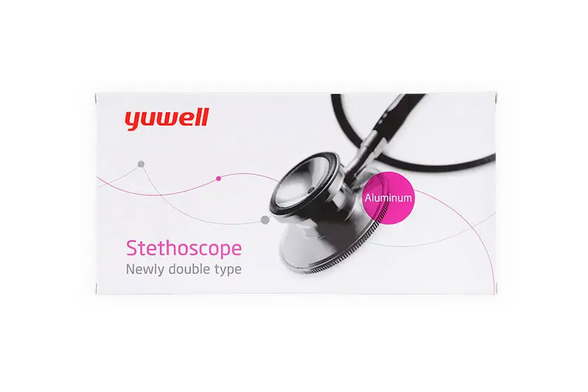 YUWELL DUAL HEAD ALUMINIUM STETHOSCOPE - Berlin Pharmacy