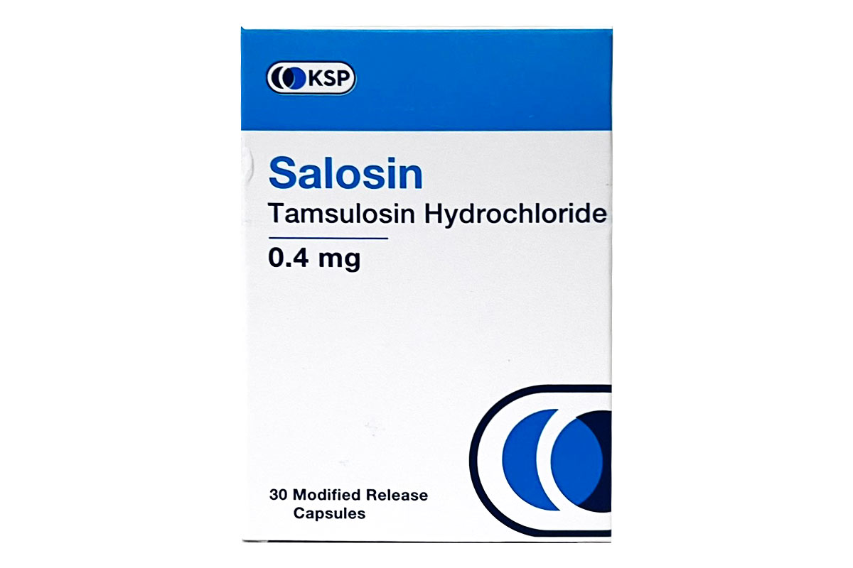 سالوسين هيدروكلوريد 0.4 مجم لعلاج اعراض البروستات 30 كبسولة - صيدلية برلين