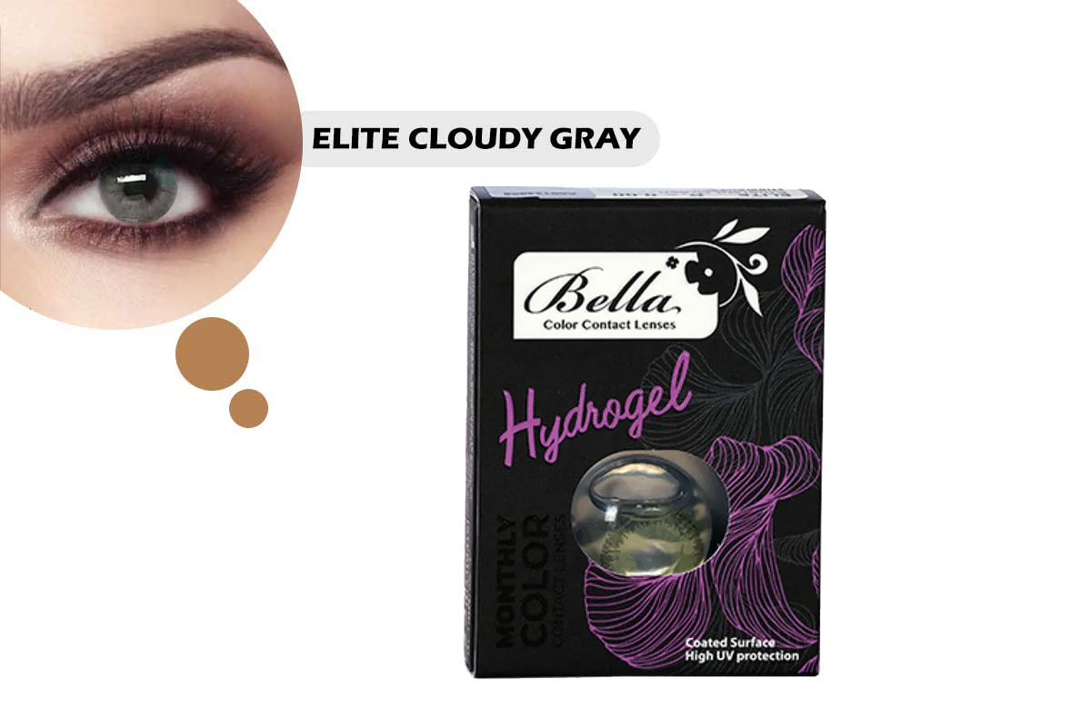 BELLA COLOR CONTACT LENSES ELITE CLOUDY GRAY - Berlin Pharmacy