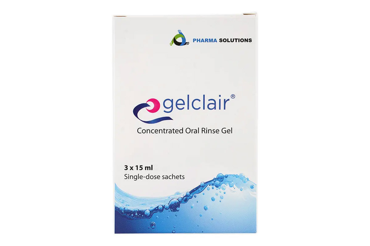 جيلكلير جل غسول مركز للفم لعلاج مشاكل الفم الحساسة 3 اكياس فى 15 مل - صيدلية برلين