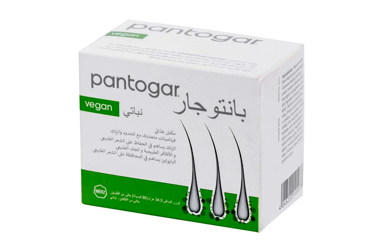 PANTOGAR VEGAN 90 CAPSULES - Berlin Pharmacy