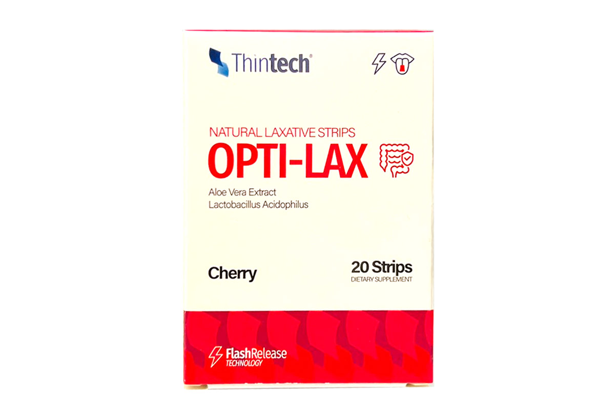 ثنتك اوبتي-لاكس شرائح ملينة طبيعية بنكهة الكرز لعلاج الامساك 20 شريحة تذوب تحت اللسان - صيدلية برلين