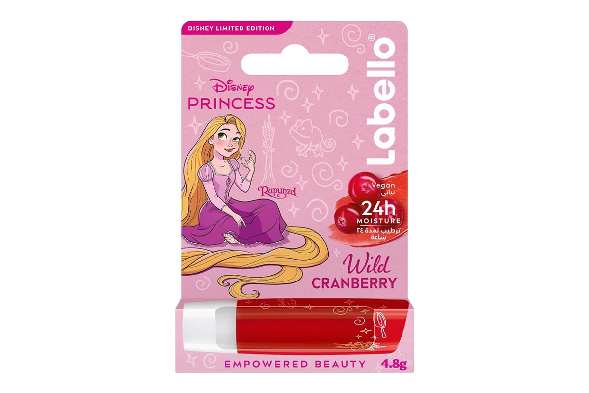 LABELLO DISNEY PRINCESS WILD CRANBERRY LIP BALM 4.8 GM - Berlin Pharmacy