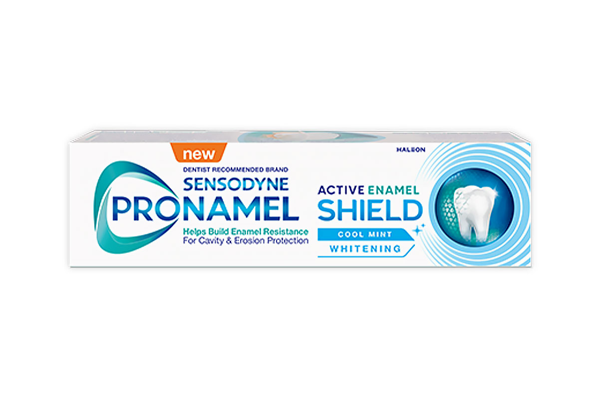 سينسوداين معجون أسنان لحماية مينا الأسنان وتقويتها بنكهة النعناع البارد 75مل - صيدلية برلين