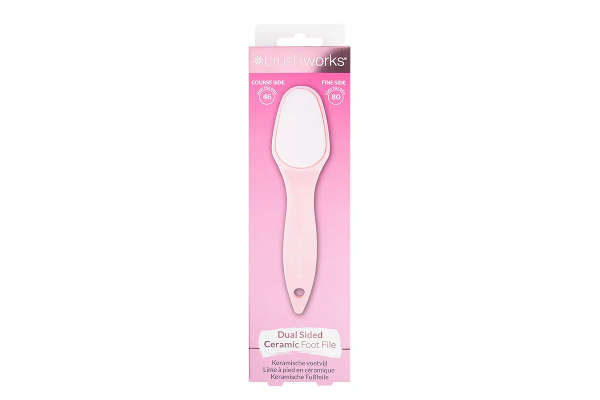 BRUSH WORKS DUAL SIDED CERAMIC FOOT FILE - Berlin Pharmacy