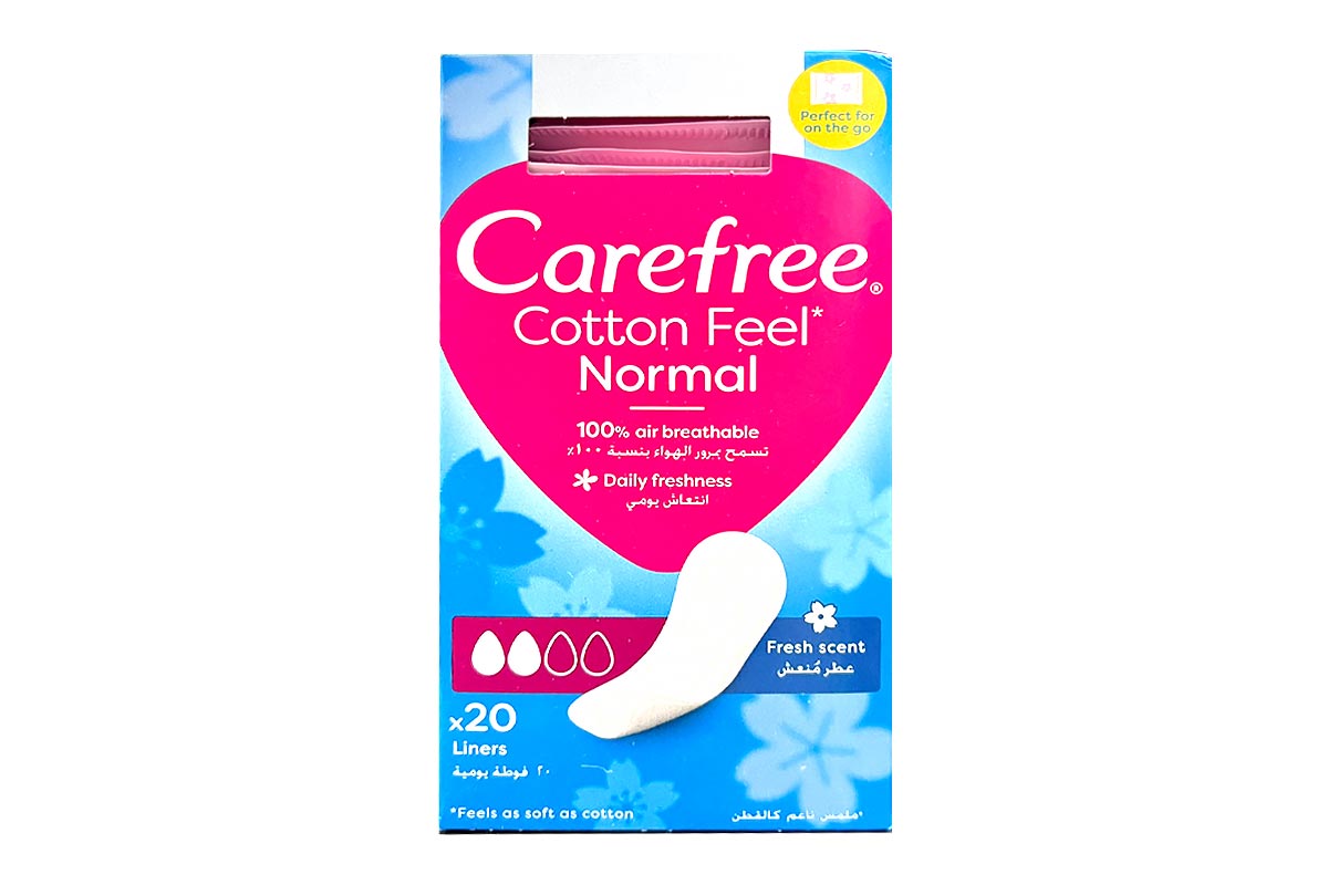 CAREFREE COTTON SCENT 20 PIECES - Berlin Pharmacy