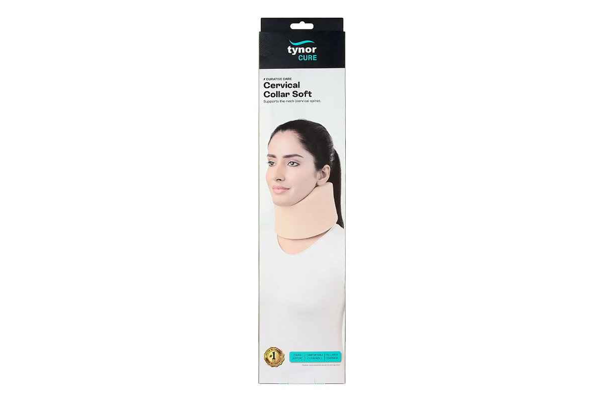 TYNOR CURE CERVICAL COLLAR SOFT L B-07 - Berlin Pharmacy
