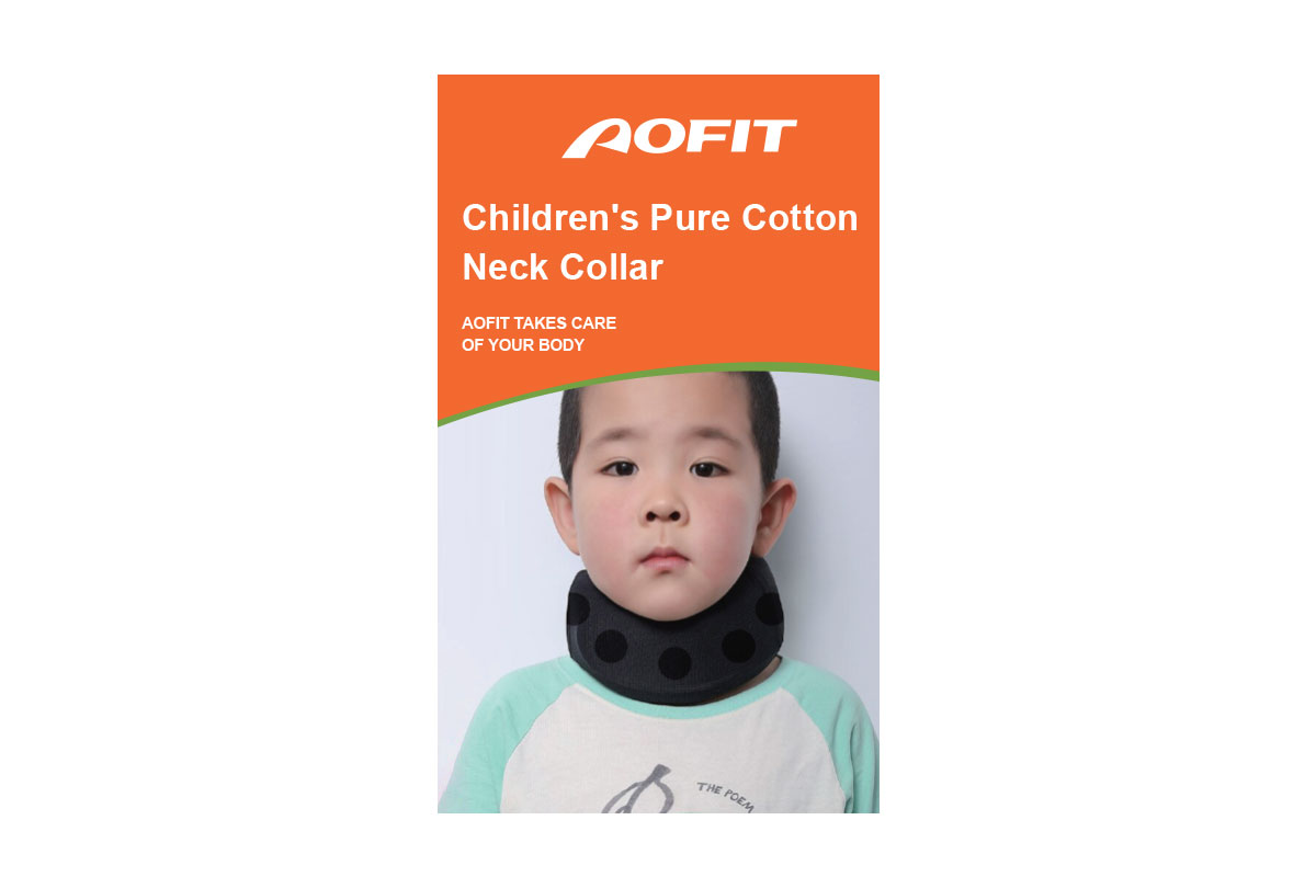 AOFIT CHILDRENS PURE COTTON NECK COLLAR SUPPORT - Berlin Pharmacy