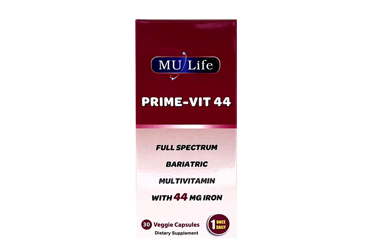MU LIFE PRIME-VIT WITH 44MG IRON 30 VEGGIE CAPSULES - Berlin Pharmacy