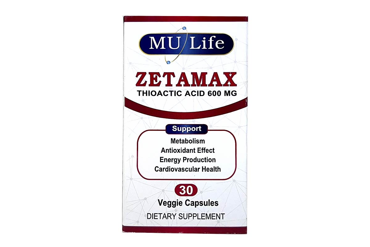 MU LIFE ZETAMAX 600MG 30 VEGGIE CAPSULES - Berlin Pharmacy