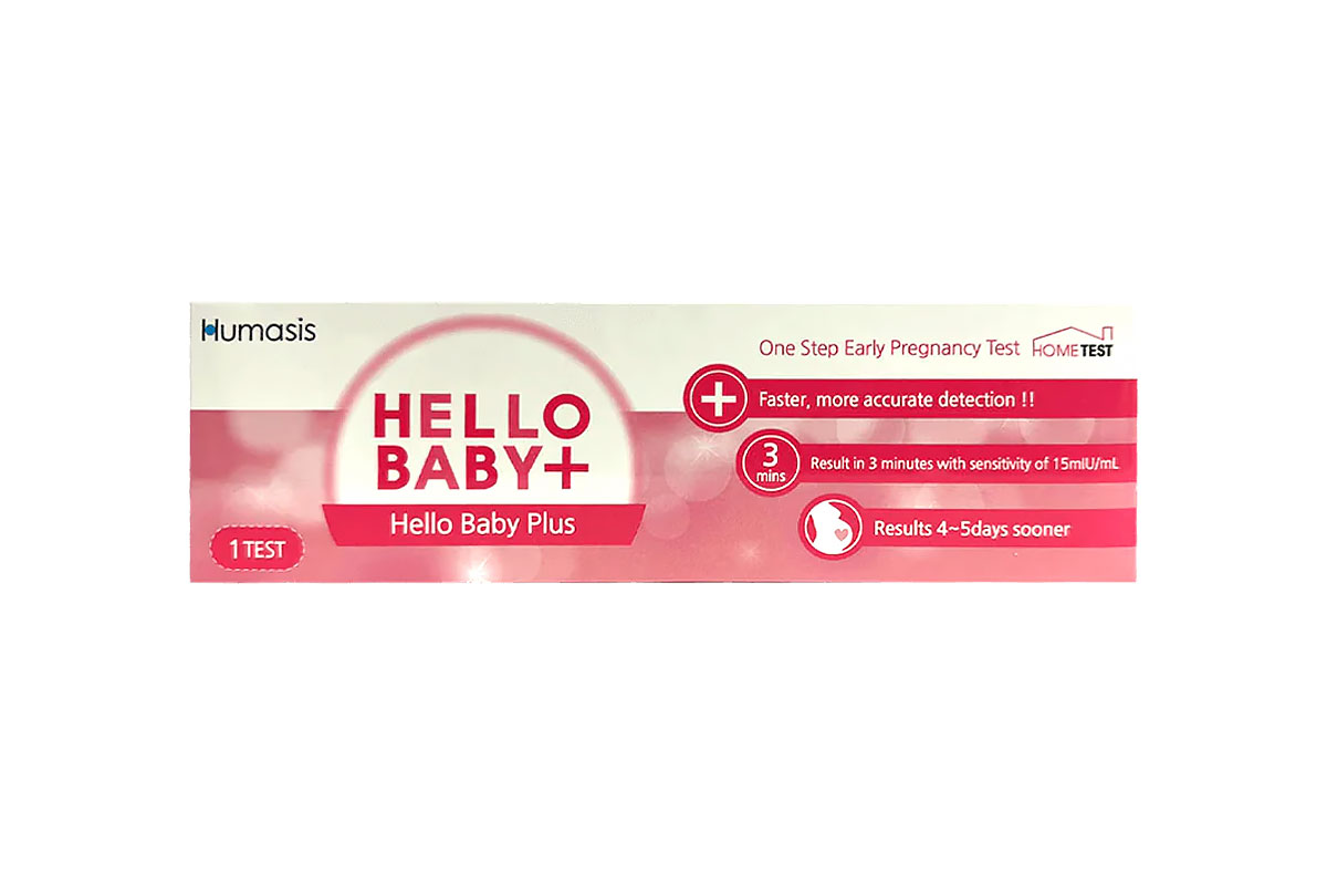 HUMASIS HELLO BABY PLUS EARLY PREGNANCY TEST - Berlin Pharmacy